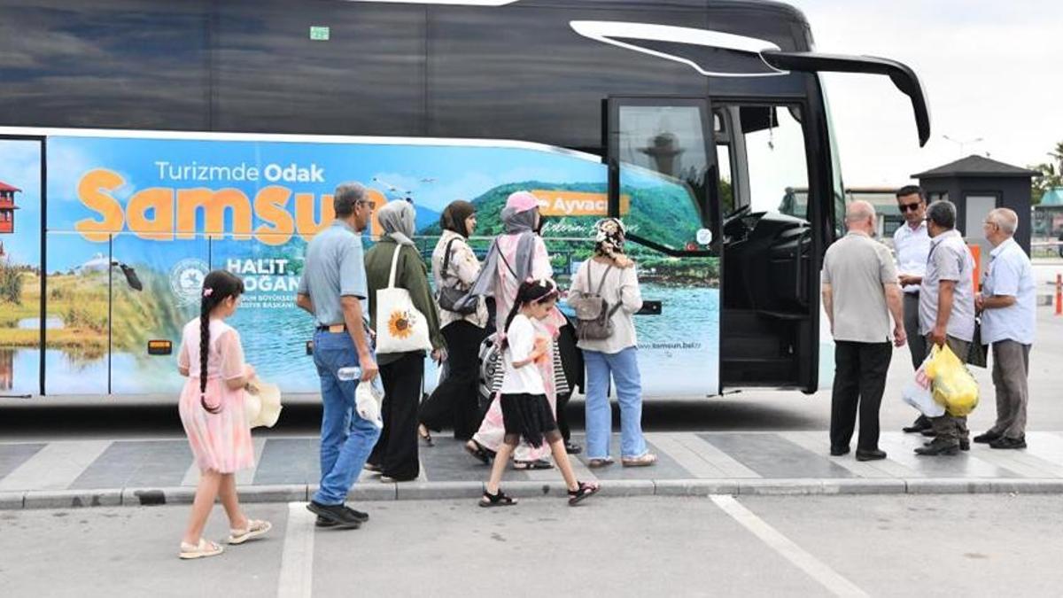 Samsun'da devreye giriyor! Yeni otobüs hattı, birçok ilçeden geçecek