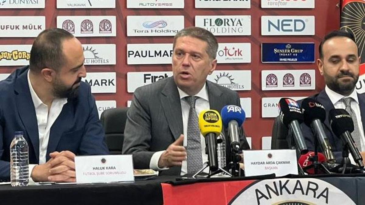 Gençlerbirliği Başkanı Çakmak: Geçen sezondan yaklaşık 3 milyon Euro'luk borcumuz var