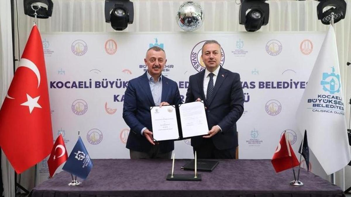 Kocaeli ile Sivas'tan ortak karar! Resmen imzalandı