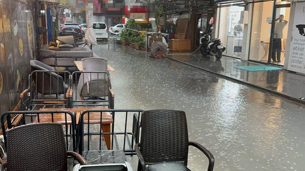 Meteoroloji uyardı sağanak Kayseri’de etkili oldu