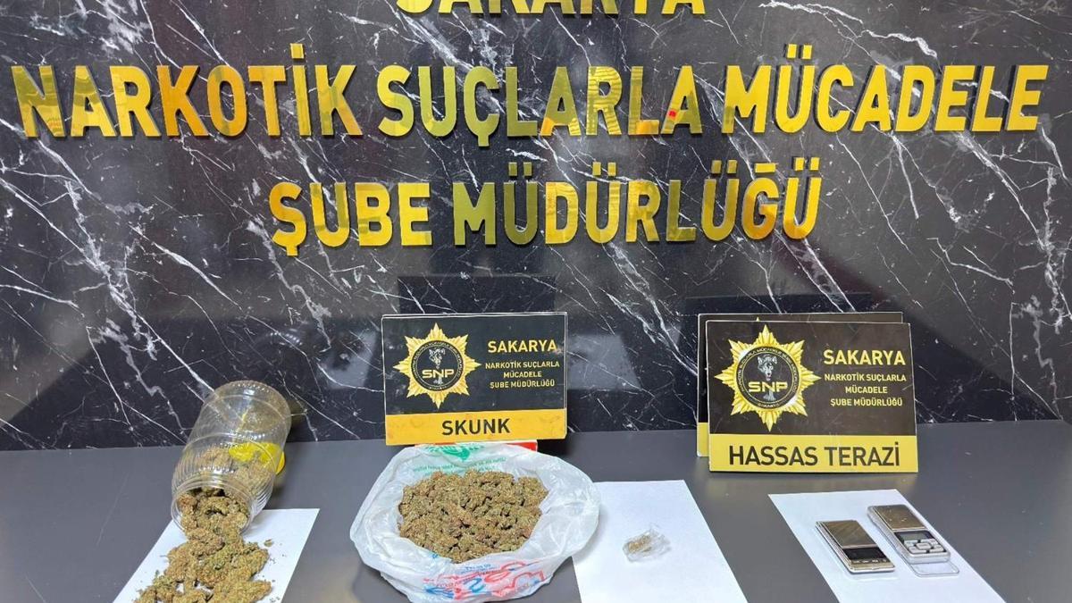 Sakarya’da uyuşturucu operasyonu 1 tutuklama