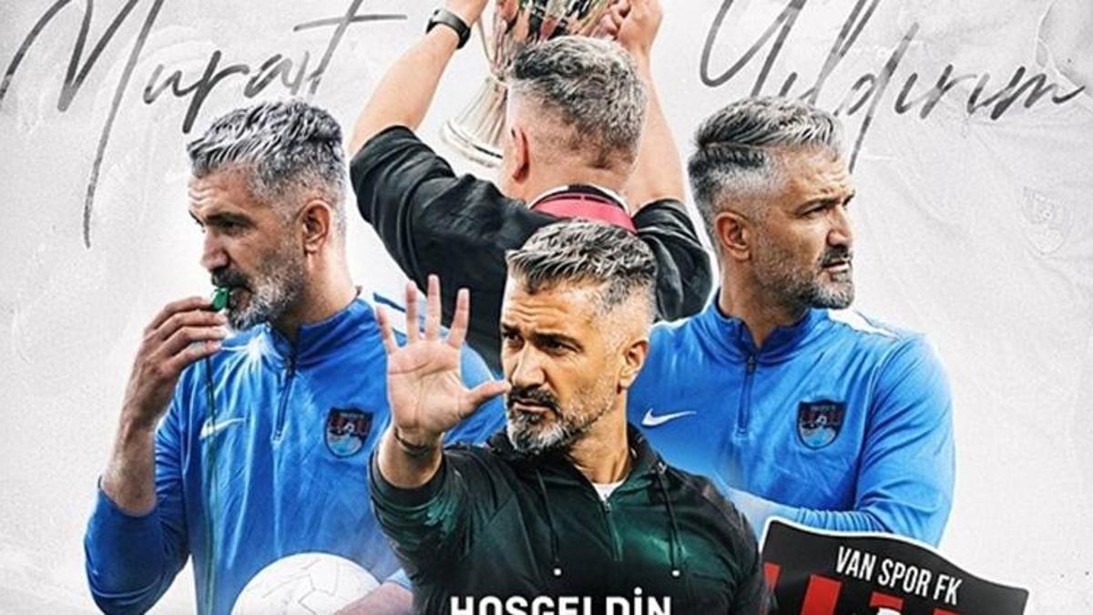 Vanspor FK'de teknik direktörlük görevine Murat Yıldırım getirildi