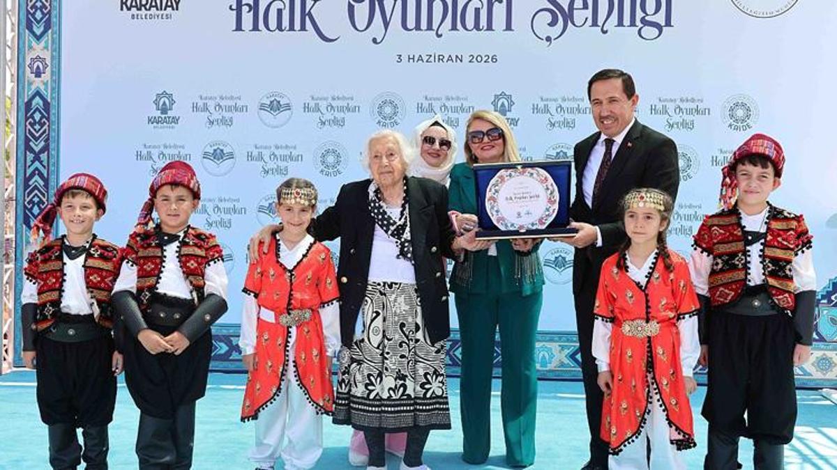 Karatay'da Halk Oyunları Şenliği düzenlendi