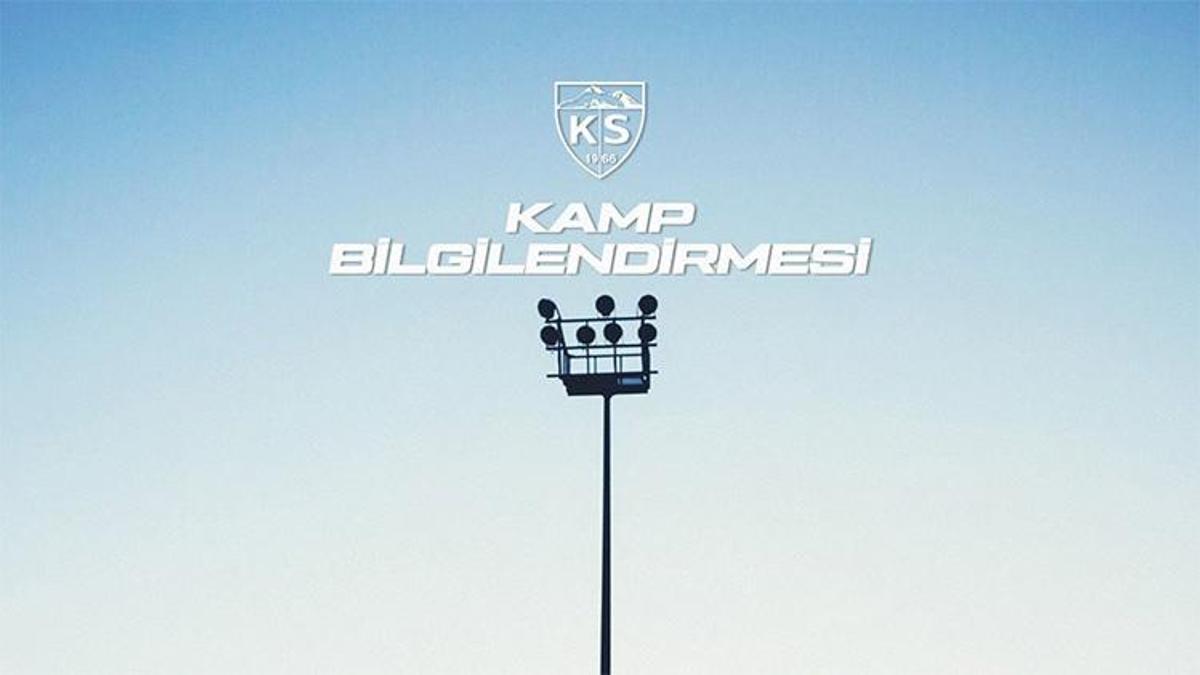 Kayserispor, 29 Haziran’da topbaşı yapacak