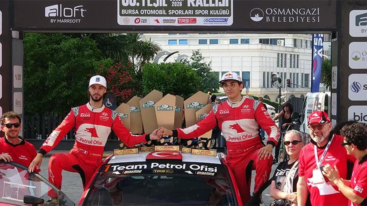 50'nci Yeşil Bursa Rallisi'ni kazananı belli oldu