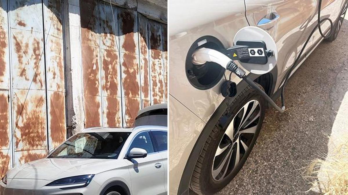 Şanlıurfa’da pes dedirten olay! Kaçak elektrikle araç şarj istasyonu