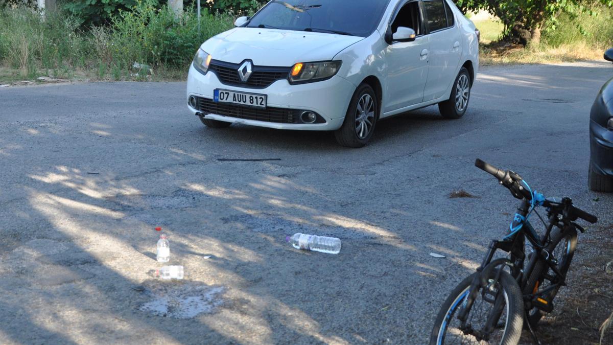 Otomobilin çarptığı bisikletli çocuk yaralandı