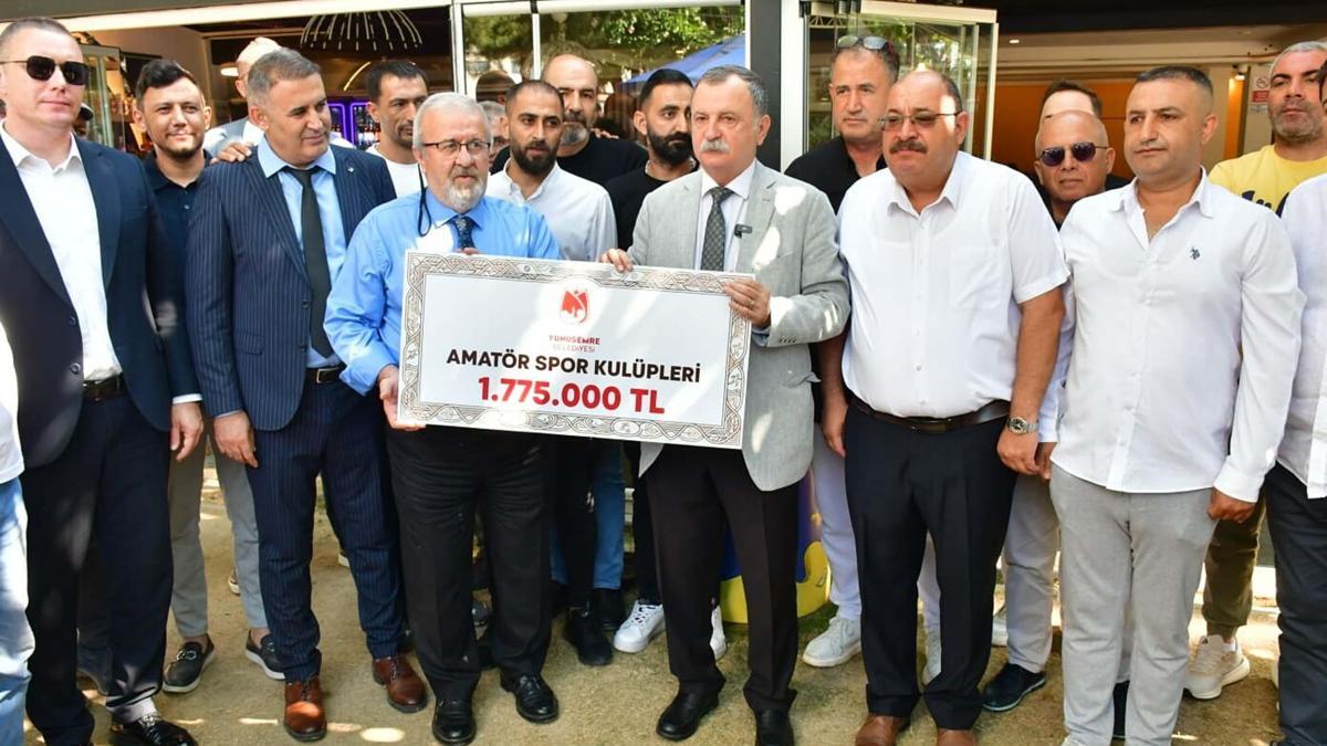 Yunusemre'den amatör spor kulüplerine 1 milyon 775 bin TL destek