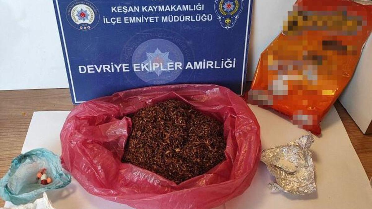 Cips paketine gizlenmiş uyuşturucu ele geçirildi; 1 tutuklama