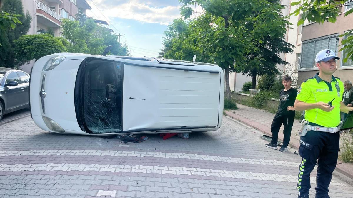 Kütahya’da trafik kazası; 2 yaralı
