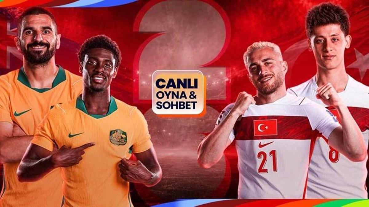 Avustralya ile Türkiye karşı karşıya geliyor! Dünya Kupası’nın heyecanı canlı sohbet ile Misli'de