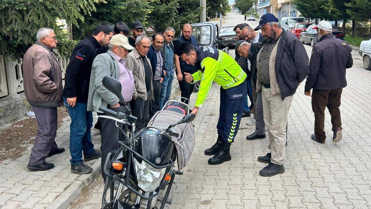 Jandarmadan trafik eğitimi