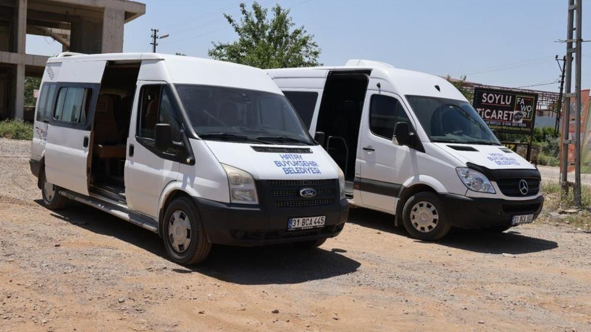 Hatay'da 25 mahalleye müjde: Toplu ulaşım başlıyor