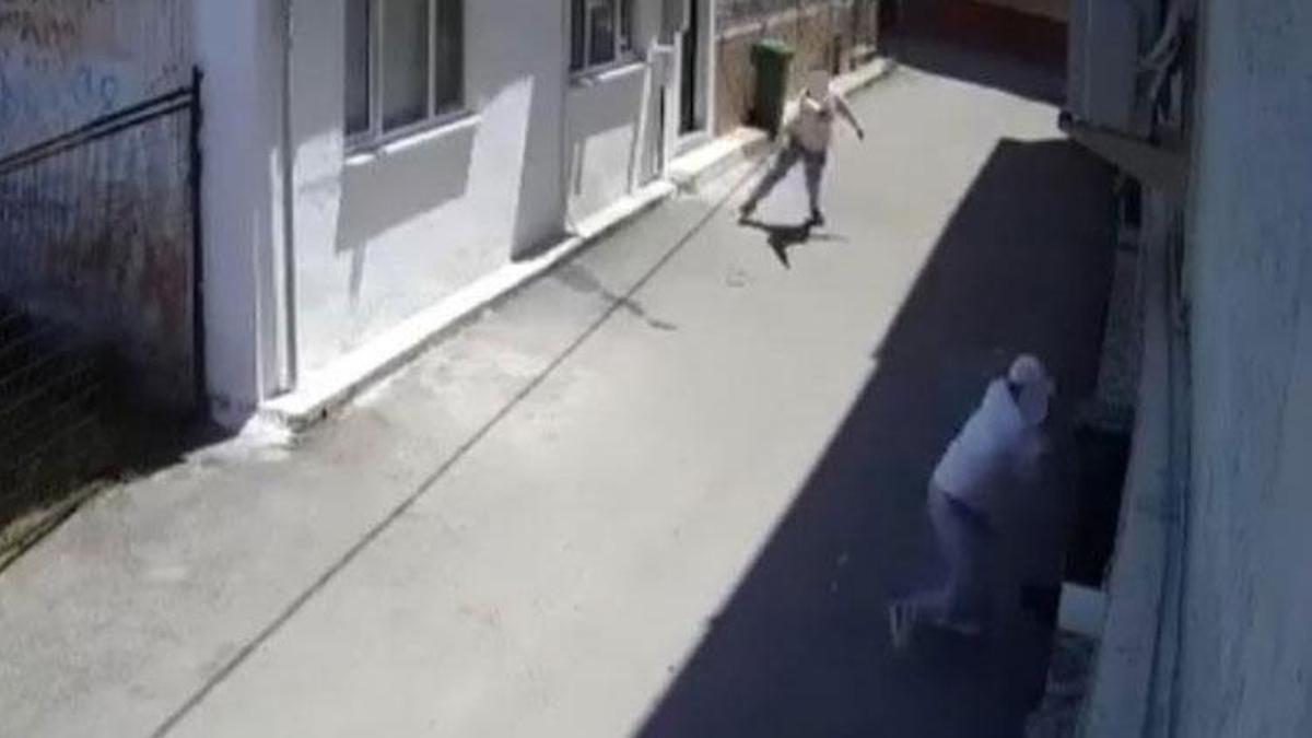 Osmangazi’de kurşunların havada uçuştuğu çatışma kamerada