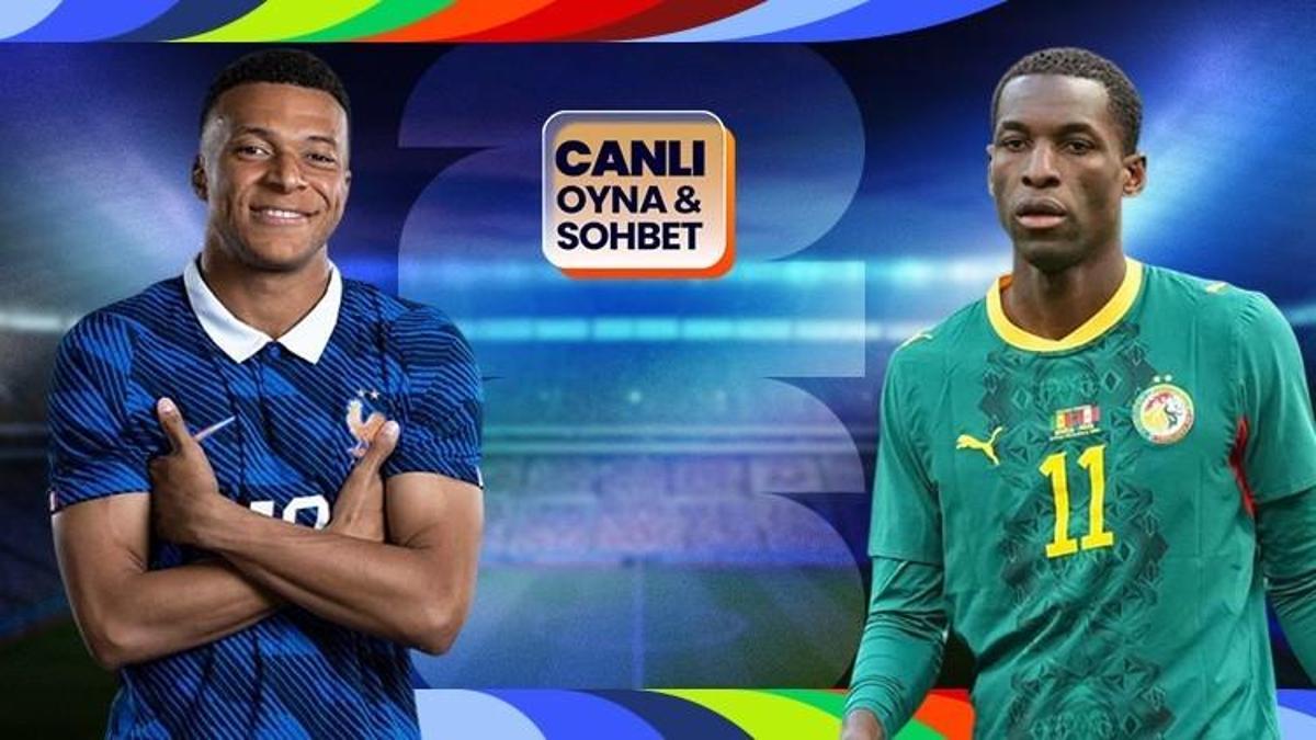 Fransa, Senegal karşısında! Dünya Kupası heyecanı canlı sohbet ile Misli'de