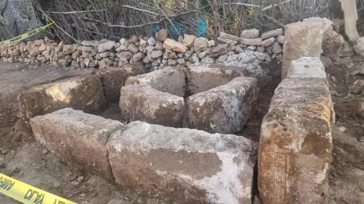 Mardin'de peyzaj çalışmasında yazılı tarihi kitabeler bulundu