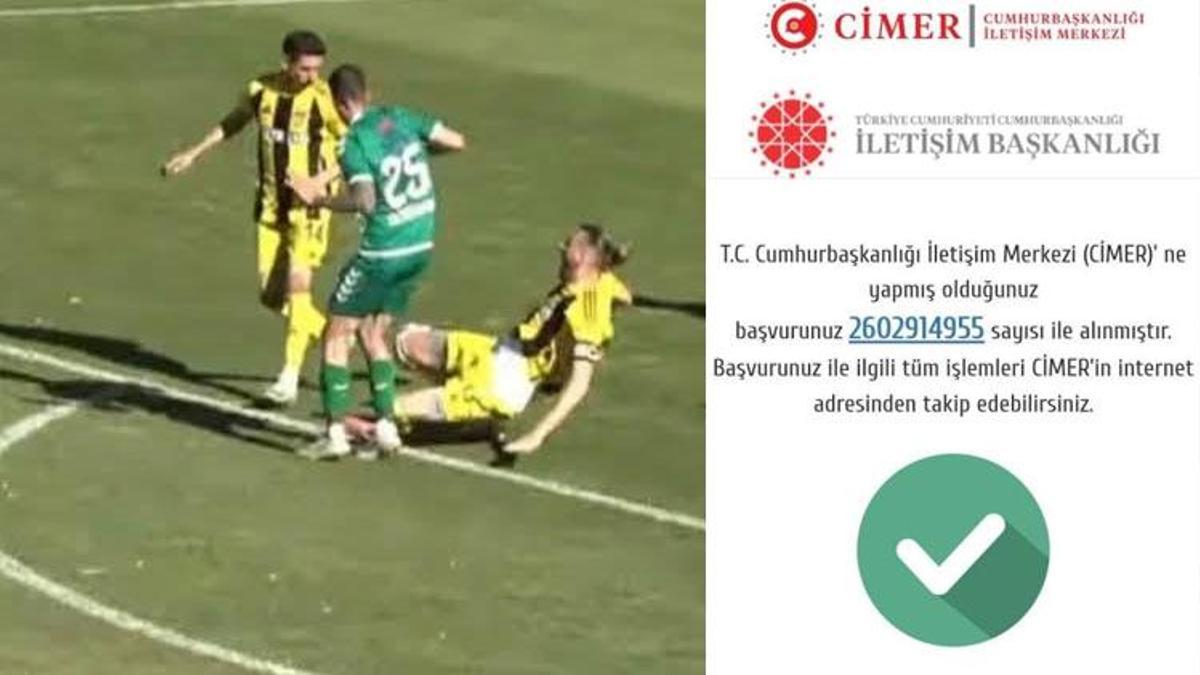 Çarşambaspor taraftarlarından Bitlis Spor 1916 FK maçı için CİMER hamlesi
