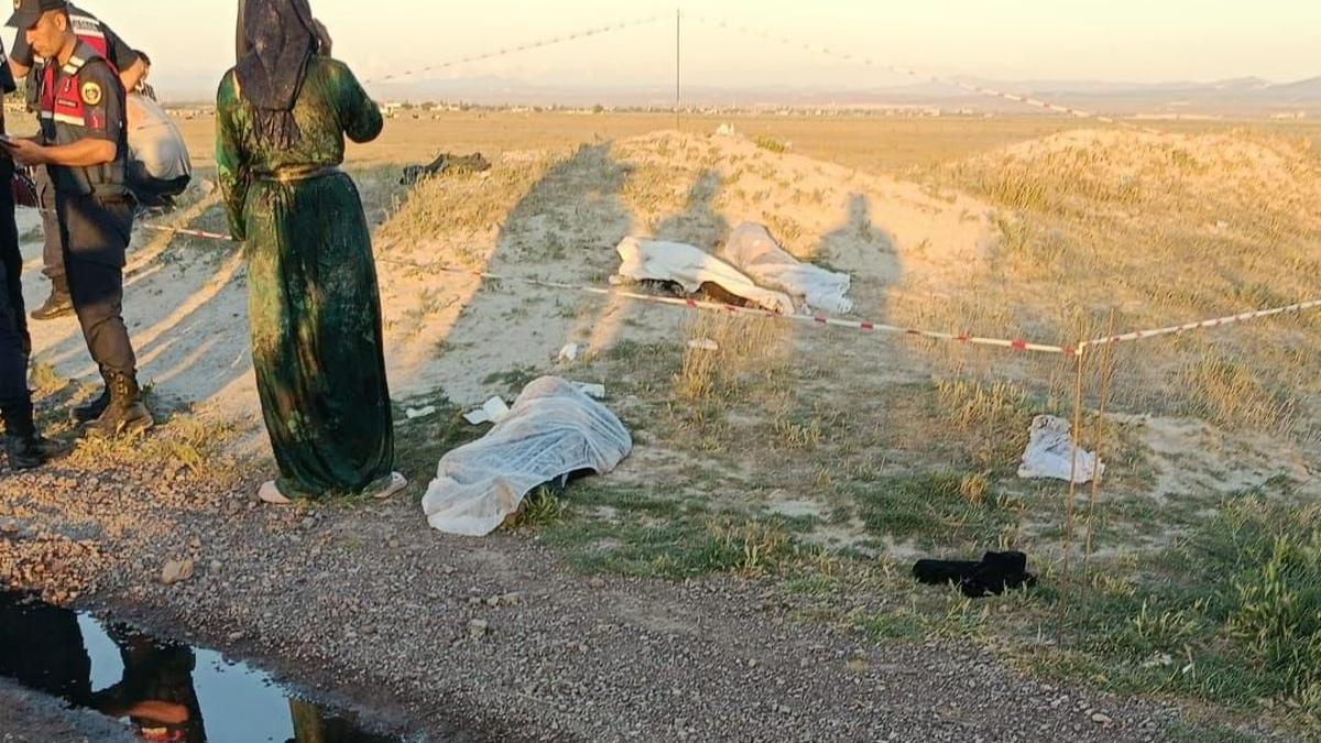 Tarım işçisi ailenin otomobili kanala uçtu! 3 çocuk feci şekilde can verdi