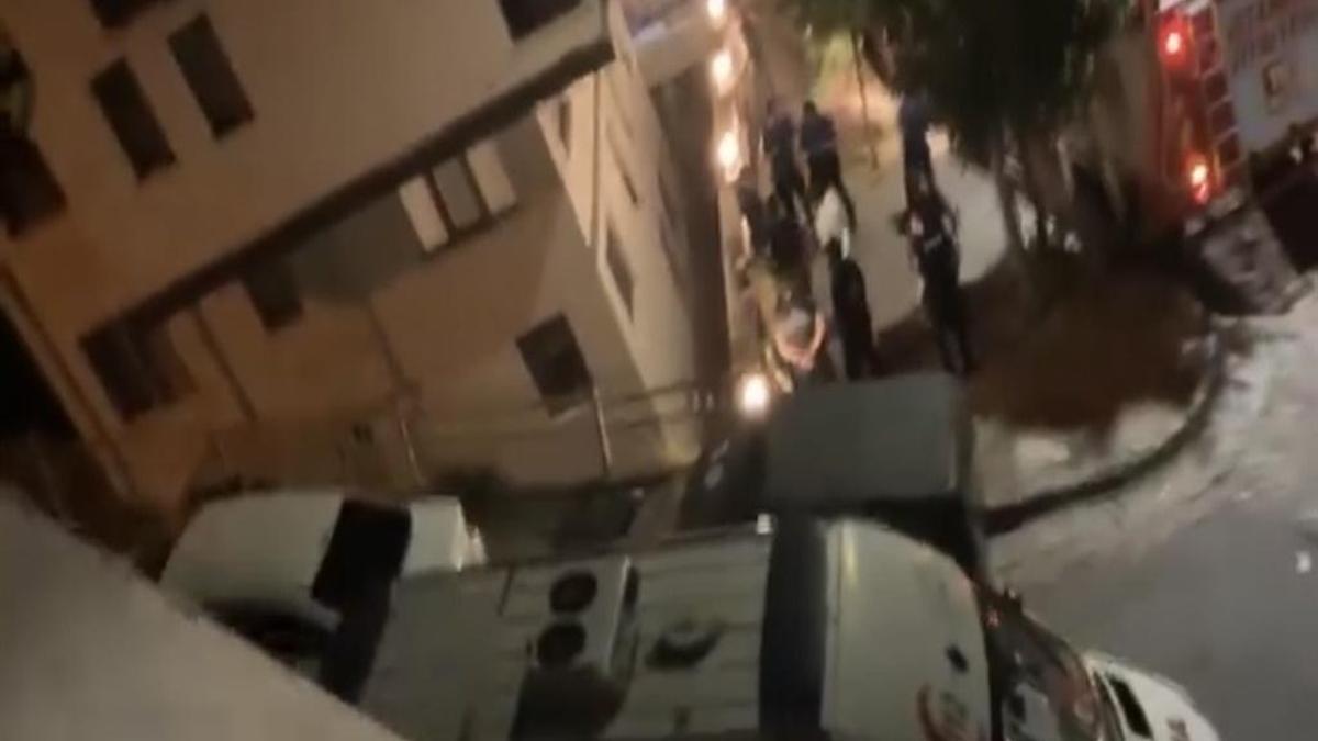 Kağıthane'de bulundu: Korkuluklara kabloyla asılı ceset korkuttu
