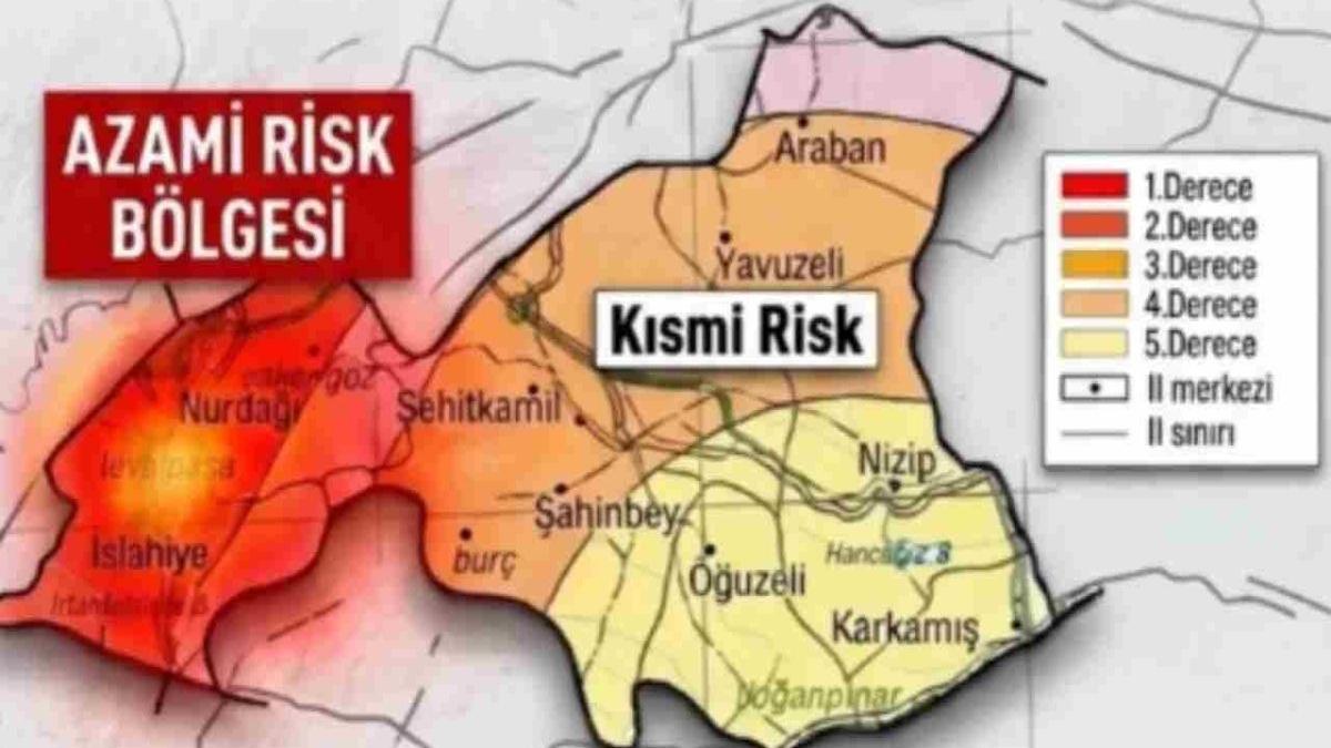 Gaziantep'te deprem riski en yüksek ilçe: Uzmanlar uyardı