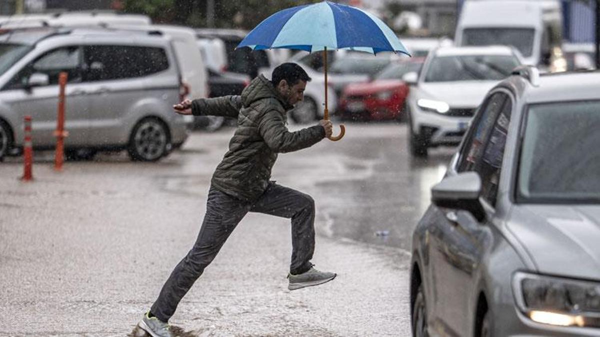 Denizli için Meteoroloji’den kuvvetli sağanak uyarısı
