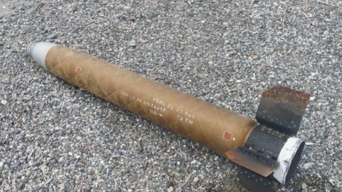 Samsun sahilinde bulanan askeri mühimmat imha edildi