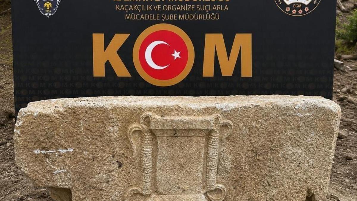 Yozgat'ta tarihi operasyon: 2 bin yıllık lahit bulundu