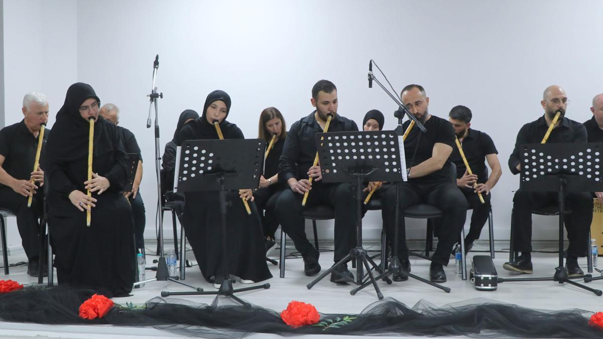 Burdur'da ney dinletisi