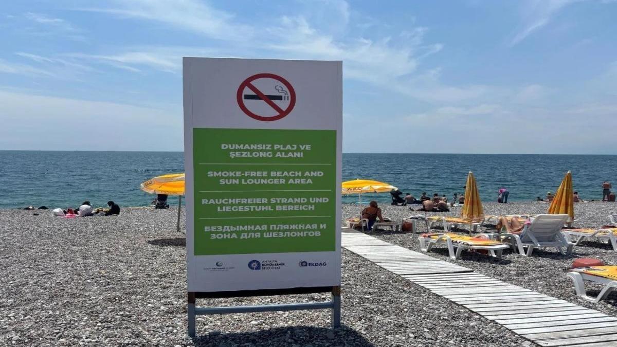Antalya’da sigara kullanımına yeni dönem: Uygulama tüm plajlara yayılıyor