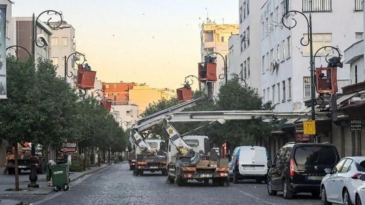 Diyarbakır'ın rengi değişti: Tarih noktada dönüşüm başladı