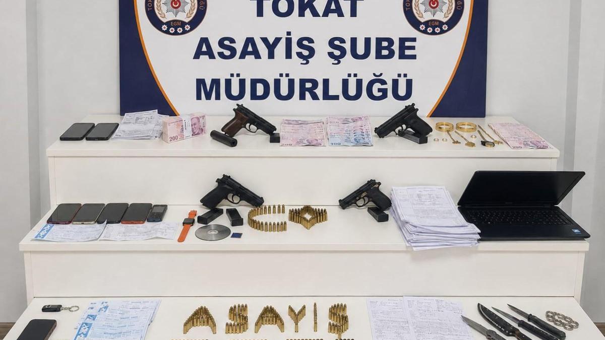 Tokat’ta dolandırıcılık operasyonu; 7 gözaltı