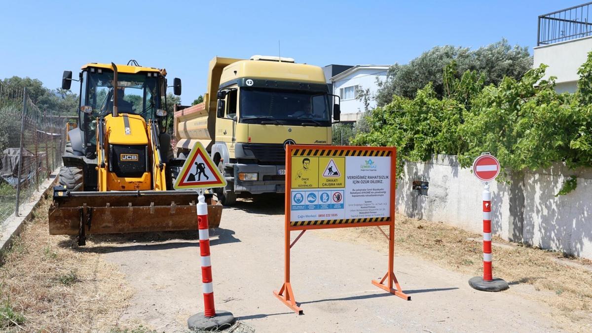 Menemen'de doğal gaz seferberliği