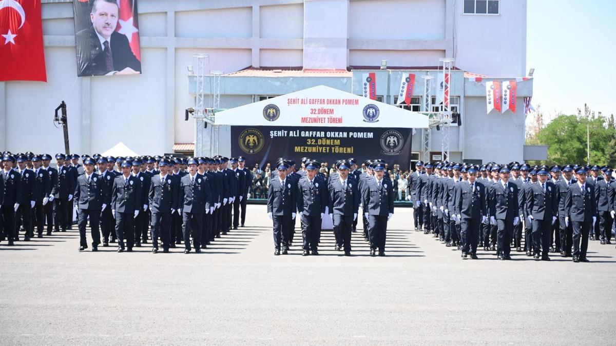Şehit Ali Gaffar Okkan POMEM'de 360 polis mezun oldu
