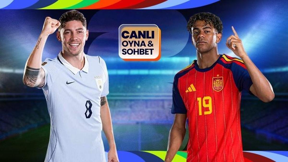 İspanya, Uruguay karşısında! Dünya Kupası heyecanı canlı sohbet ile Misli'de