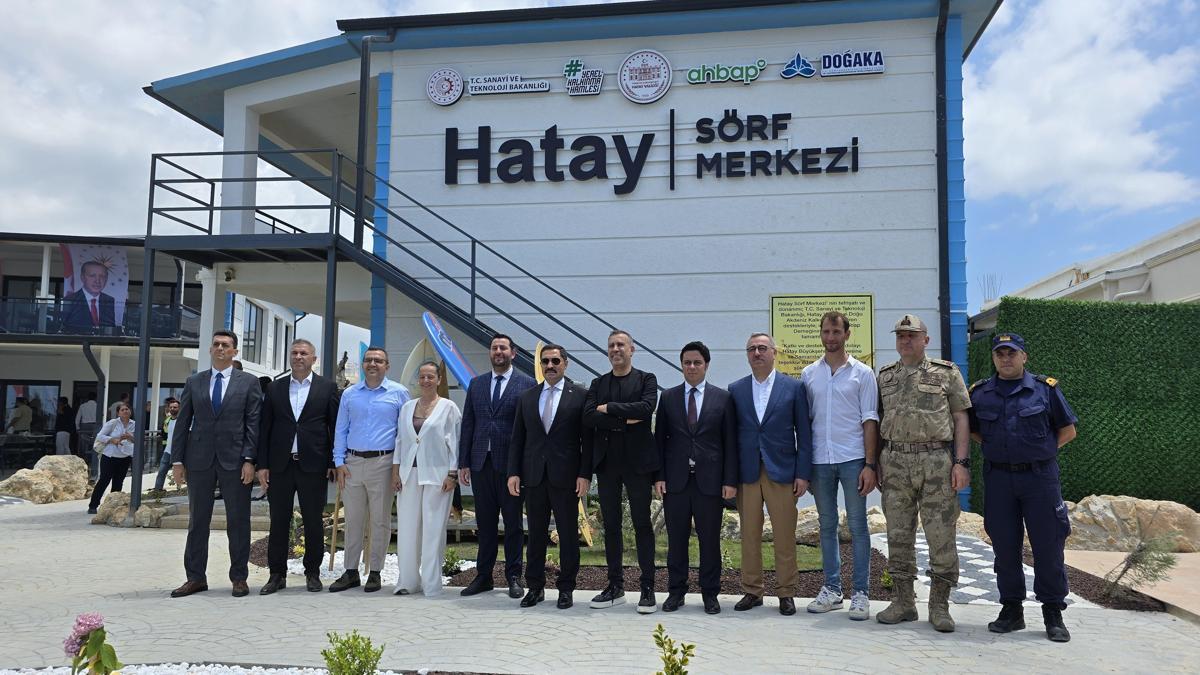 Hatay'da yeni sörf yerleşkesi açıldı