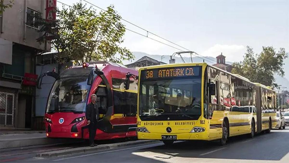 Toplu taşıma kullanan Bursalılar dikkat! Geçici olarak değişti