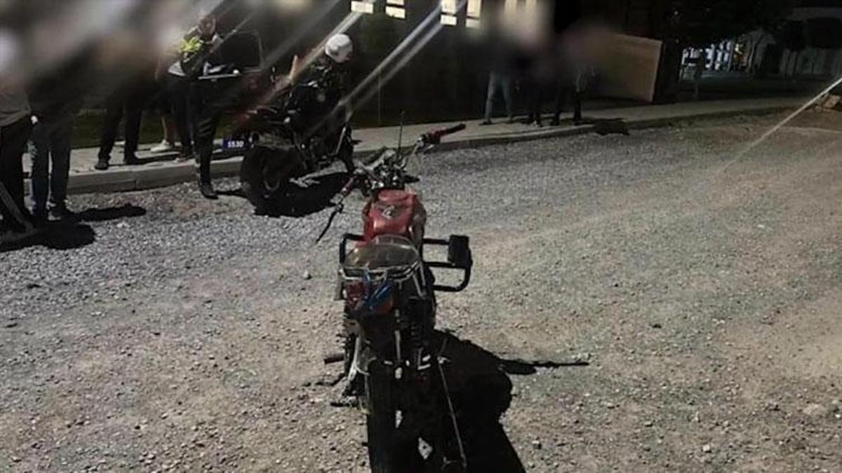 Film sahnelerini aratmayan polis kovalamacası kamerada