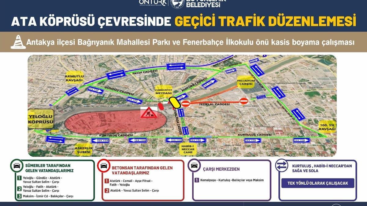 Antakya Ata Köprüsü 1 Temmuz'da yıkılıyor
