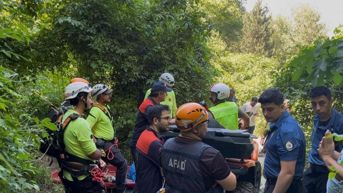 Ihlamur toplamaya gitti, 50 metrelik uçurumdan düşerek hayatını kaybetti