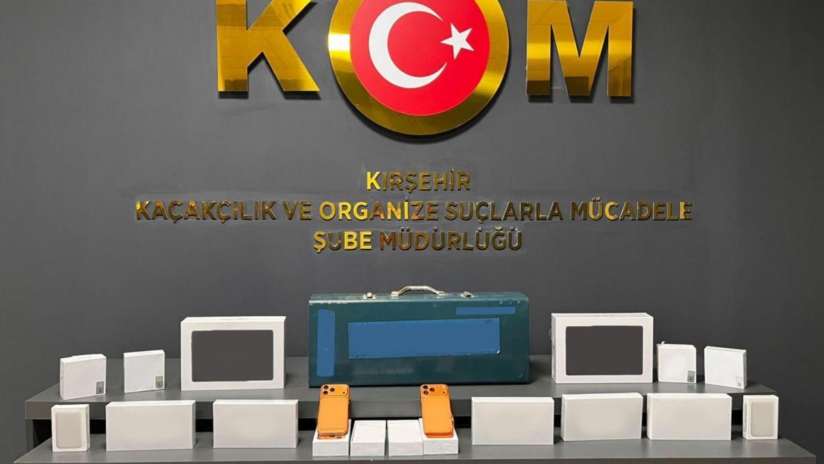 Kırşehir'de düzenlenen kaçakçılık operasyonunda bir şüpheli yakalandı