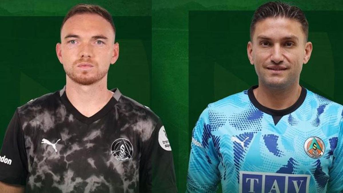 Alanyaspor'da sözleşmeleri sona eren iki isim ile yollar ayrıldı
