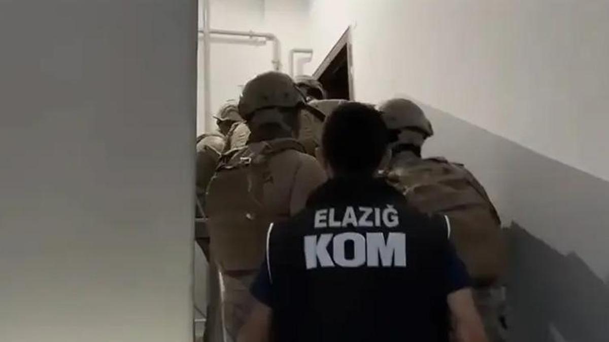Elazığ merkezli 5 ilde suç örgütü operasyonu: 29 gözaltı