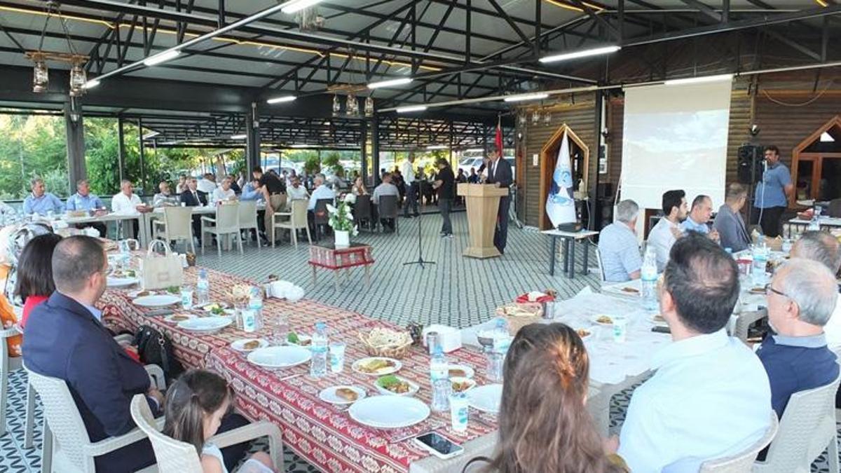 Keban Kaymakamı Furkan Atalık için veda yemeği düzenlendi