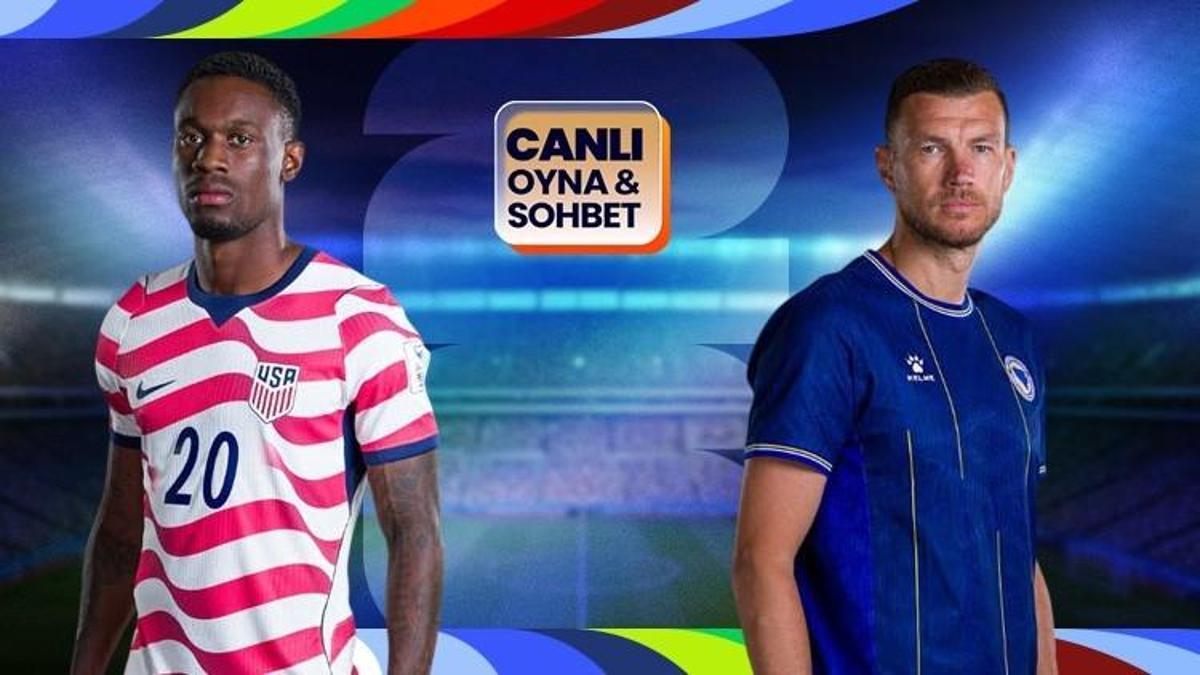 ABD ile Bosna Hersek karşılaşıyor! Maçın heyecanı canlı sohbet ile Misli’de