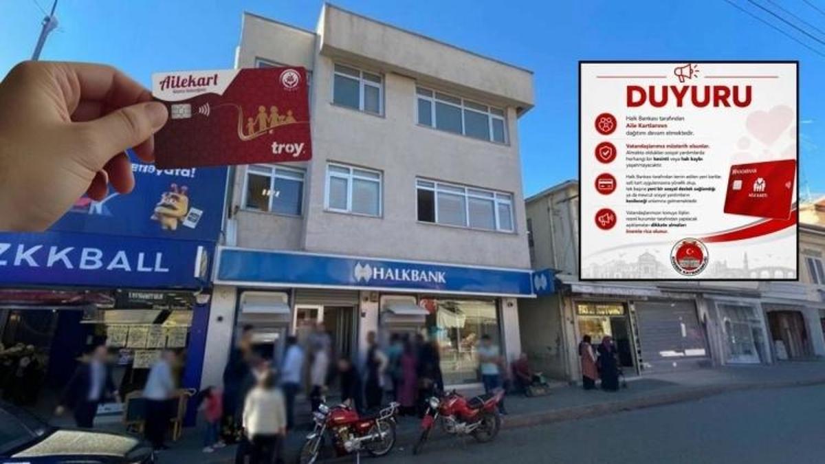 Şanlıurfa'da duyurusu yapıldı: Aile Kart dağıtılınca akıllar karıştı