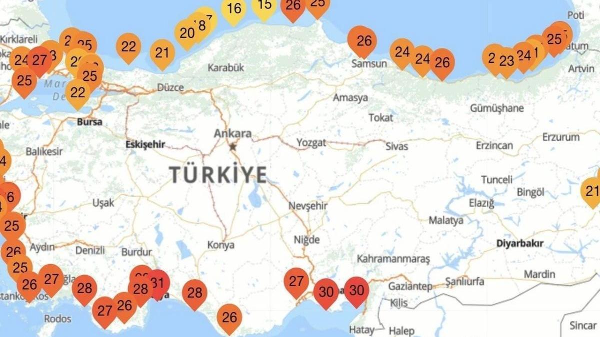 Antalya'da deniz suyu sıcaklığı kritik eşiğe dayandı: Uzmanlar tehlikeyi haber verdi