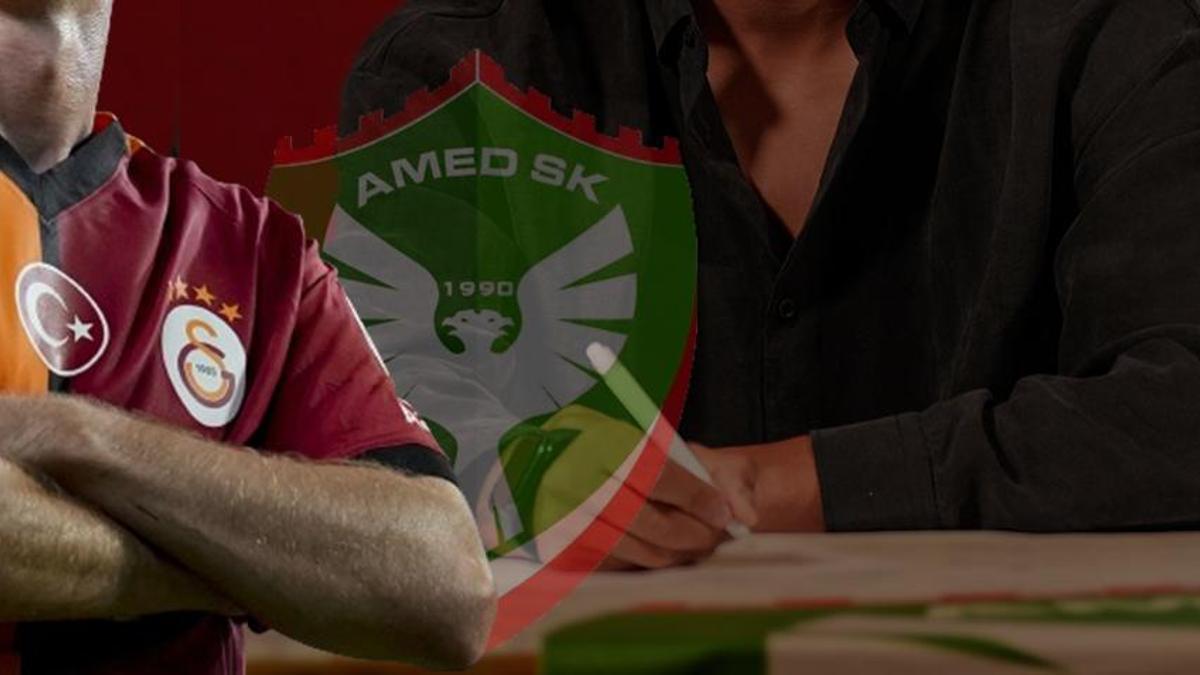 Amedspor'dan transfer bombası! Galatasaray'ın genç yıldızı imzayı attı