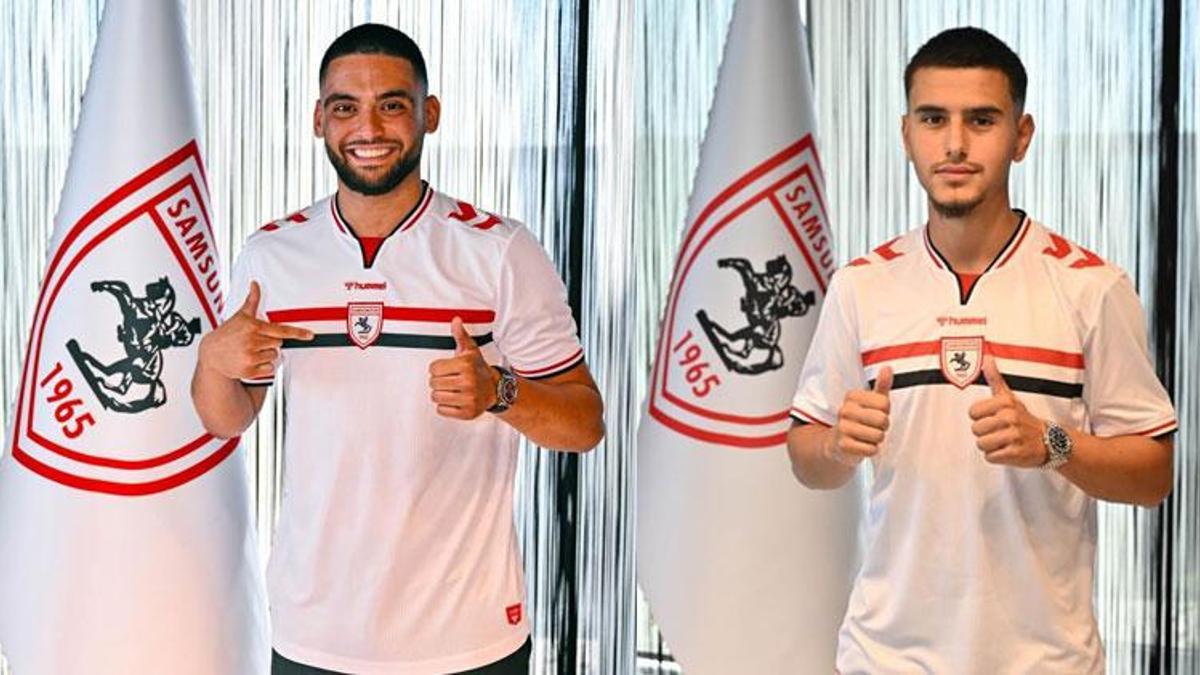 Samsunspor'dan peş peşe transferler: Samed Onur ve Bilal Bayazıt imzayı attı