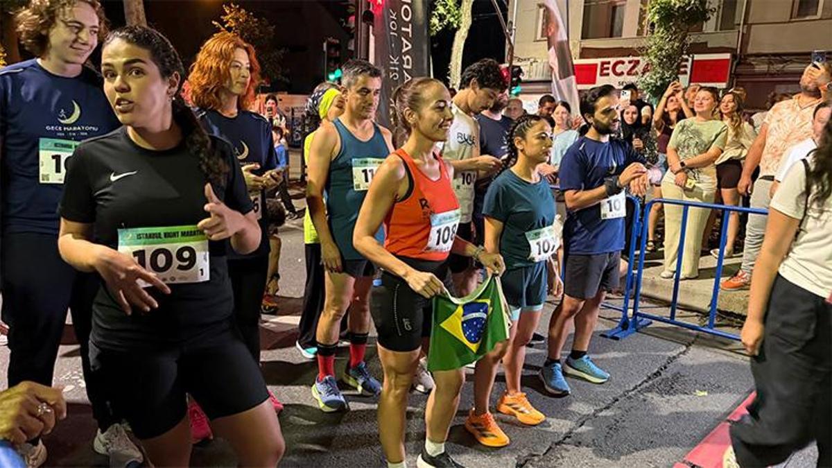 32 ülke İstanbul'da buluştu! Sarıyer’de Türkiye’nin ilk gece maratonu düzenlendi!