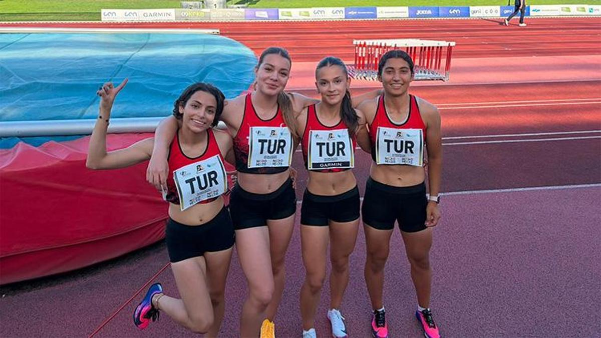 Nefes kesen yarışta gümüş geldi! Sude Naz Bayar Avrupa pistlerini salladı